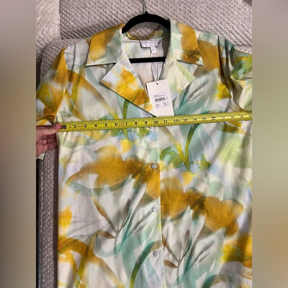 NWT SET - The Fifth Label organic script top & shorts graffiti floral - small - Picture 5 of 9